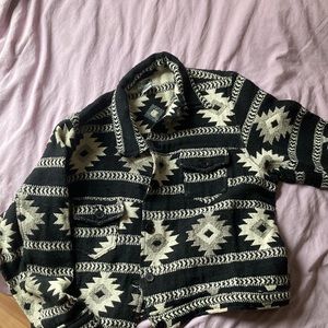 Aztec cotton jacket